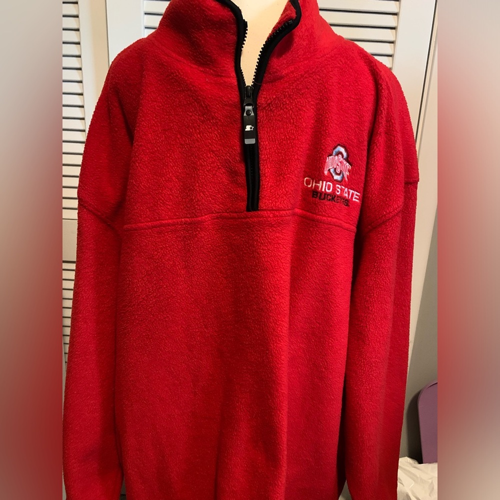 Mens Ohio State fleece like pullover. 2X